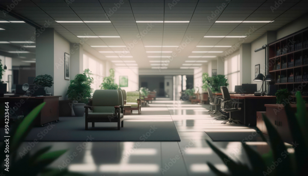 waiting room at airport. Generative AI waiting room at airport. Generative AI