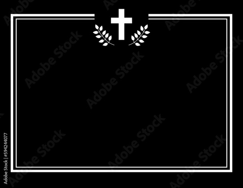 Nekrolog klepsydra szablon