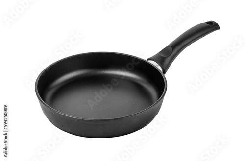Photo black frying pan