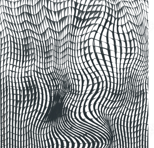 Powerful lattice distortion under unknown circumstances.