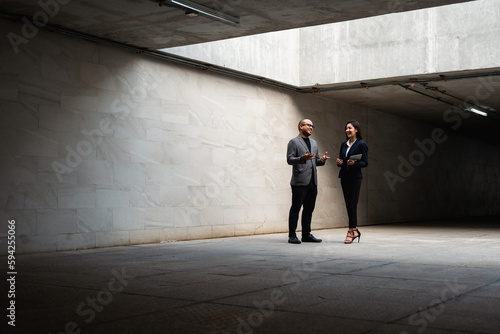 Asian business people team analyzing statistics financial. Team of businesspeople man and woman Meeting Conference Discussion Corporate Concept in office.