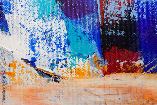abstract oil paint texture on canvas, background
