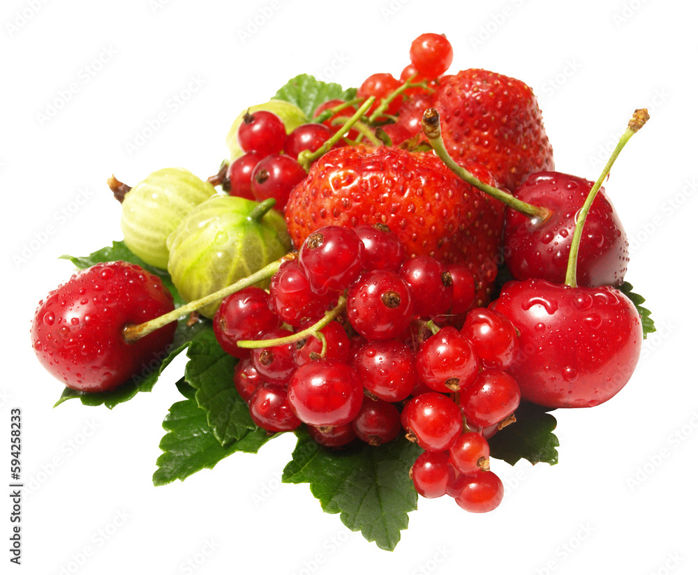 Fresh berries isolated Fresh berries isolated