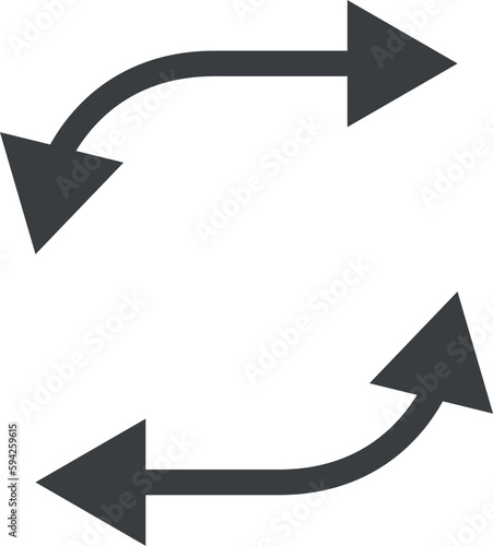 long gray arrows, arrow icons