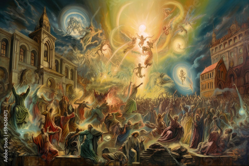 Secret rapture of the church. Generative AI