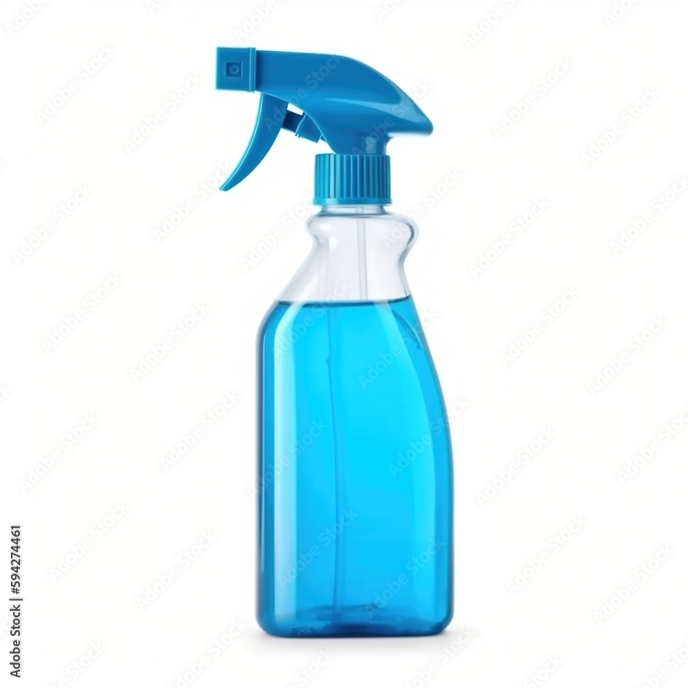 Window cleaner. Glass cleaner bottle. Spray, color. Window cleaner. Glass cleaner bottle. Spray, color.