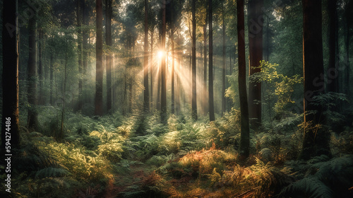 Waldlandschaft KI © KNOPP VISION