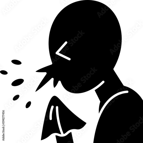 sneezing  icon