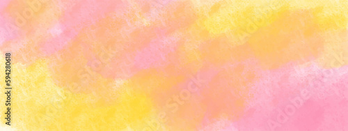 Abstract light yellow and pink watercolor background. Multicolor bright and colorful background, beautiful watercolor background for your design. Vector EPS 10