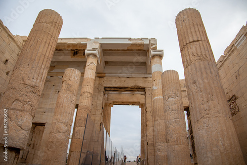 Ancient greek ruins in Athens, Greece