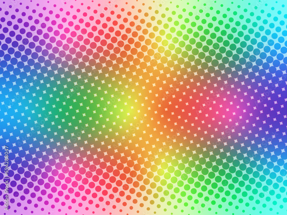 Rainbow Backgrounds (Color Halftone) Rainbow Backgrounds (Color Halftone)