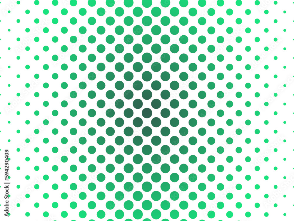 Color halftone (green)