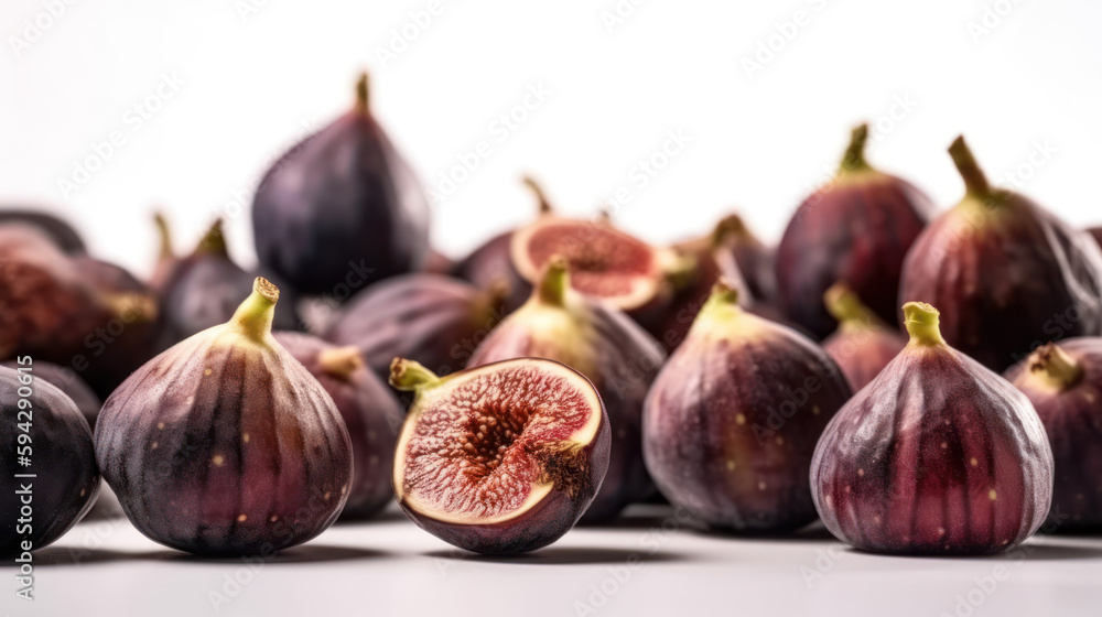 figues grises fraiches, juteuse et bien mûres figues grises fraiches, juteuse et bien mûres