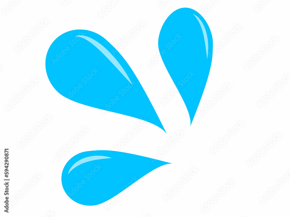 Simple sweat icon illustration (no gradient) Simple sweat icon illustration (no gradient)
