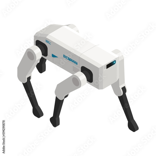 Isometric Dog Robot