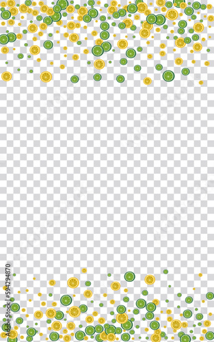 Grass Lime Background Transparent Vector. Diet Set. Greenish Citrus Health. Wallpaper Citrus Mint Decoration.