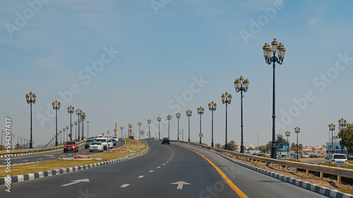 Sharjah, UAE- 16042023: Sharjah city view