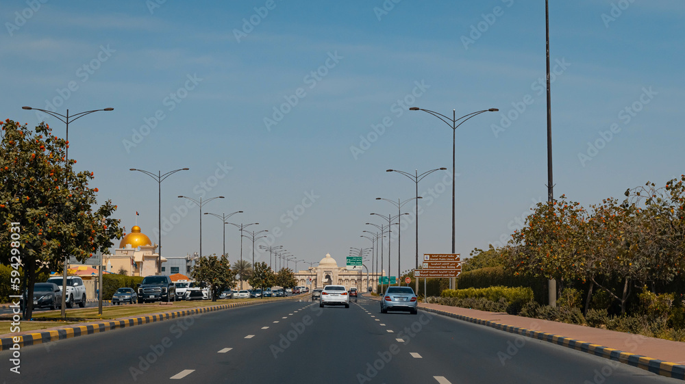 Sharjah, UAE- 16042023: Sharjah city view