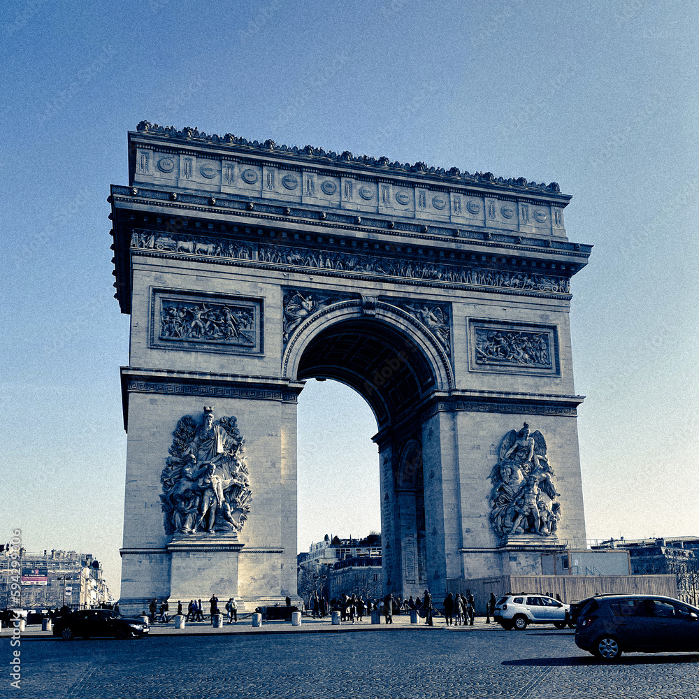 Fototapeta premium arc de triomphe , Paris France