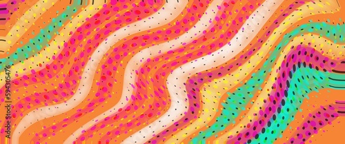 abstract colourful wave background