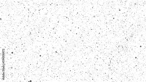 Black particles explosion isolated on white background. Abstract dust overlay texture. Abstract vector grunge surface texture background