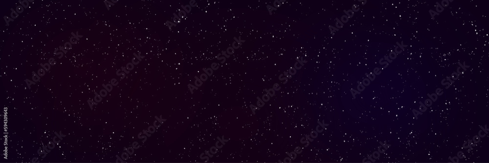 Horizontal night sky background. Vector abstract background. Astronomical luminous objects. Astrology abstract Horizontal night sky background. Vector abstract background. Astronomical luminous objects. Astrology abstract