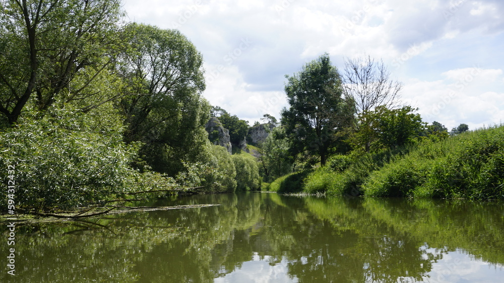 lake in the park