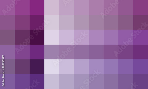 Rectangle tile mosaic pattern with shapes of purple color. Modern, elegant geometric surface pattern - Vector design