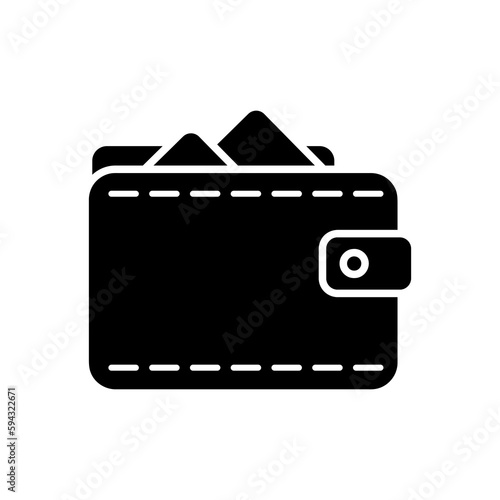 wallet icon template editable. wallet symbol vector sign isolated on white background..eps