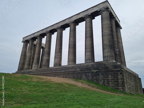 Nelson Monument in Edinburgh Scotland