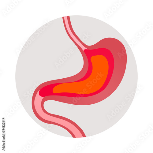 Gastritis Symptom Icon