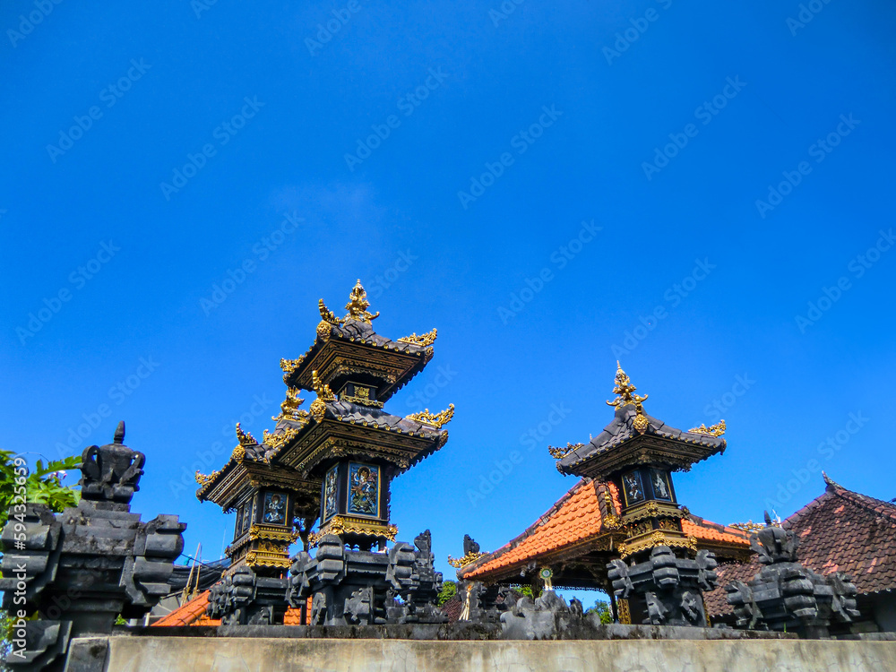 Pura Taman Saraswati known as the Ubud water palace, Indonesia, Bali, Ubud