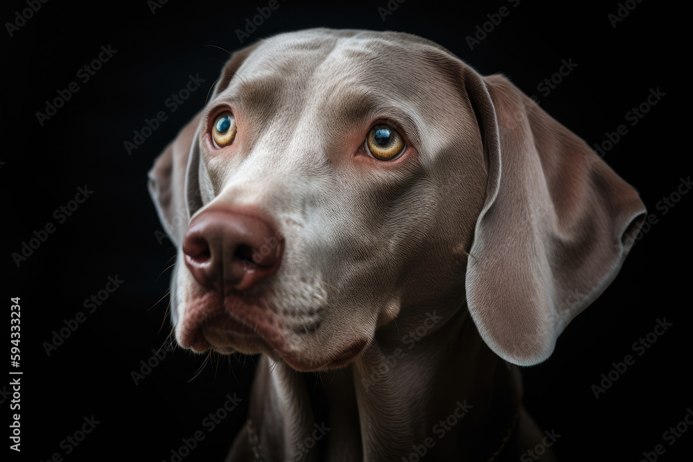 Portrait of a dog - Generative AI