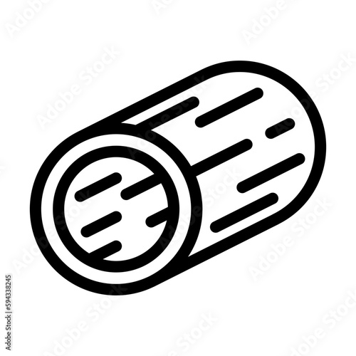 tube steel production line icon vector illustration