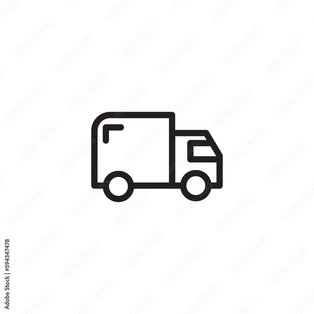 Vehicle Car Service Outline Icon