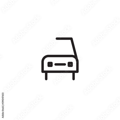 Car Clean Cleaning Outline Icon