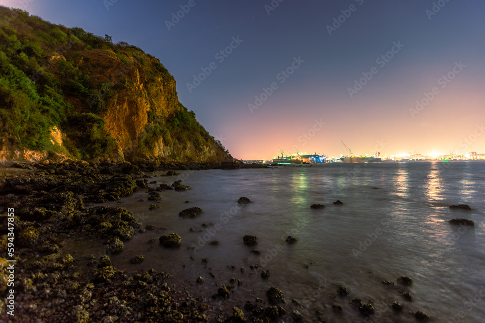 abstract background view of the colorful twilight sky.In the evening, the colorful changes (pink, orange, yellow, purple, sky) merge into the beauty of nature abstract background view of the colorful twilight sky.In the evening, the colorful changes (pink, orange, yellow, purple, sky) merge into the beauty of nature