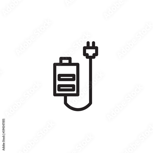 Battery Car Battery Outline Icon