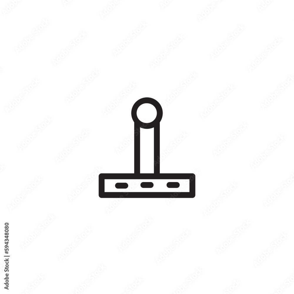 Parts Service Vehicle Outline Icon Parts Service Vehicle Outline Icon
