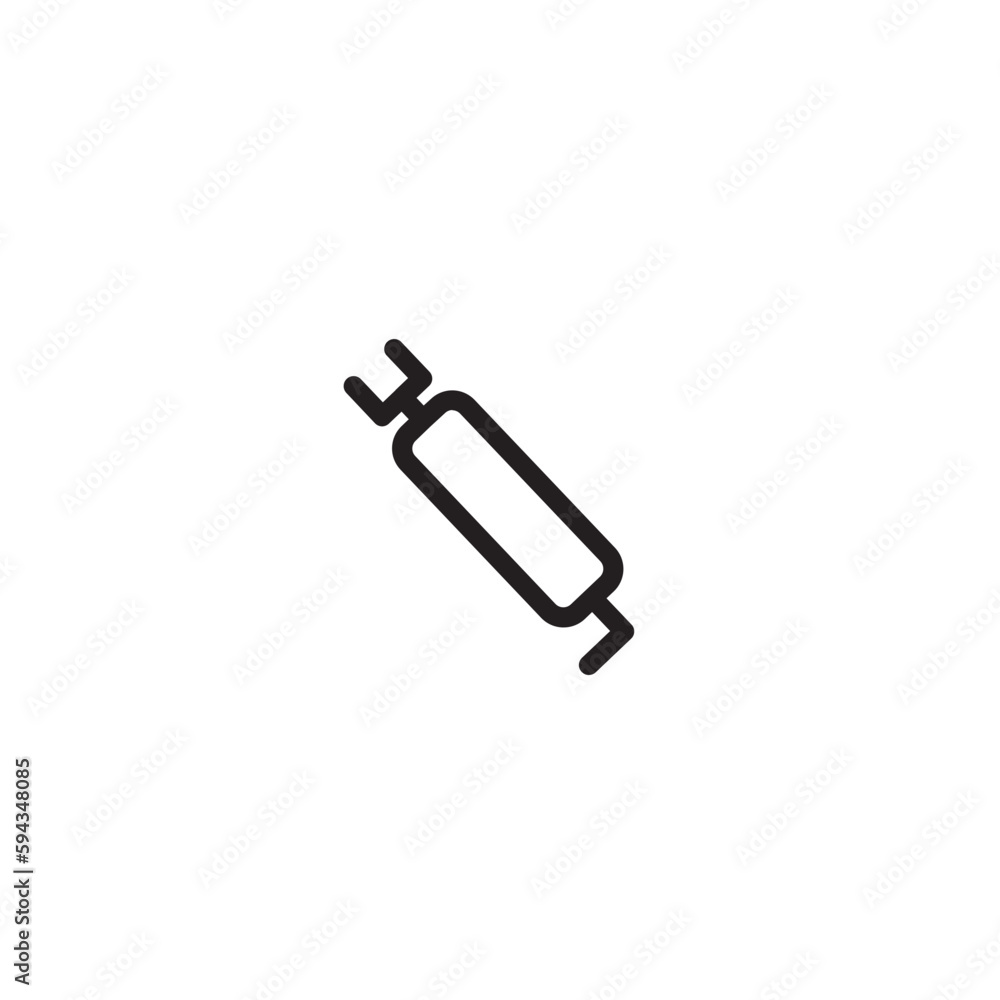 Parts Service Vehicle Outline Icon Parts Service Vehicle Outline Icon