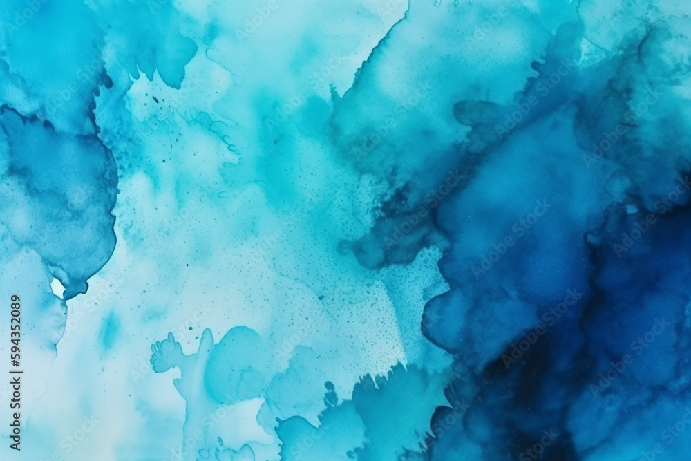 Blue watercolor abstract background Blue watercolor abstract background