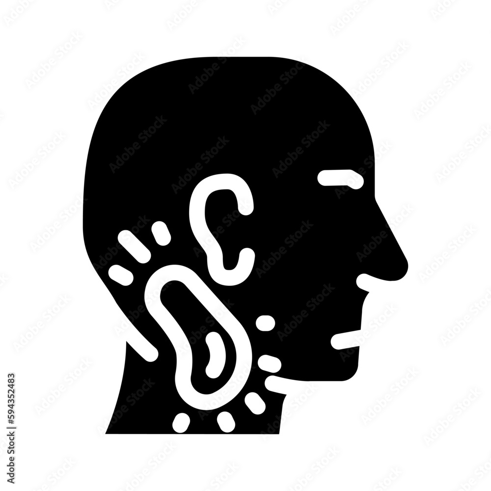 non hodgkin lymphoma cancer glyph icon vector illustration non hodgkin lymphoma cancer glyph icon vector illustration