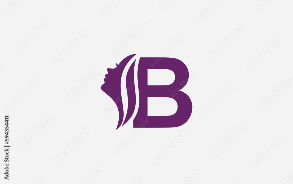 Woman beauty logo and hair spa vector design. Woman beauty salon and spa logo with vector logo letters Woman beauty logo and hair spa vector design. Woman beauty salon and spa logo with vector logo letters