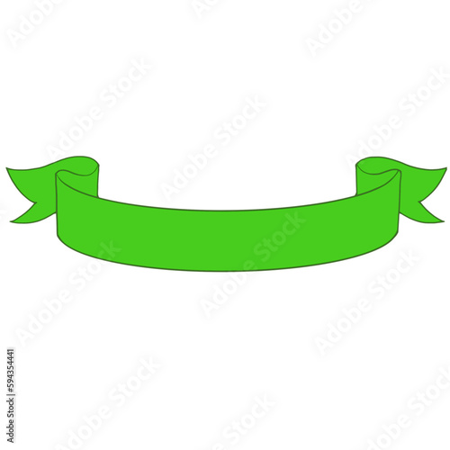 Green Ribbon Banner