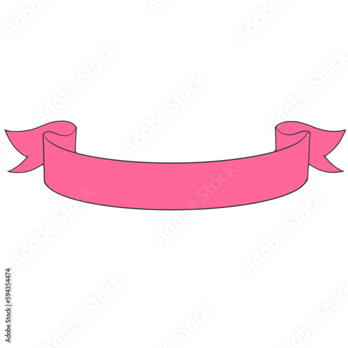Pink Ribbon Banner