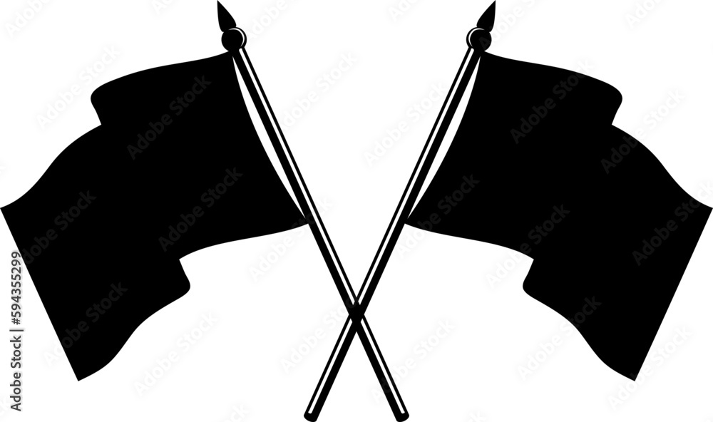 color guard colour guard crossed double flags svg vector cutfile for