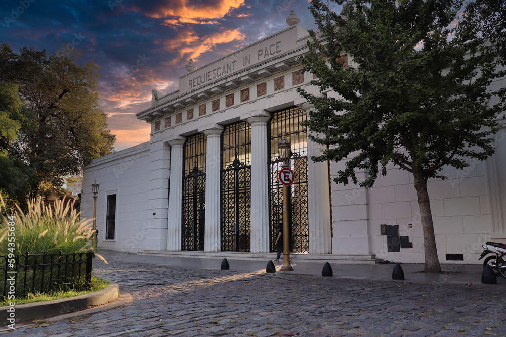 Obraz premium Recoleta Historic Public Cemetery