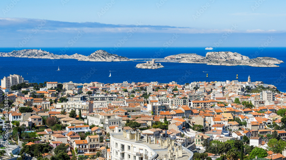 Marseille et les îles du Frioul
