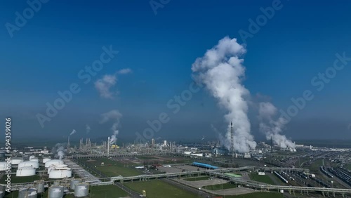 Chemiestandort Leuna, Sachsen-Anhalt, Deutschland
