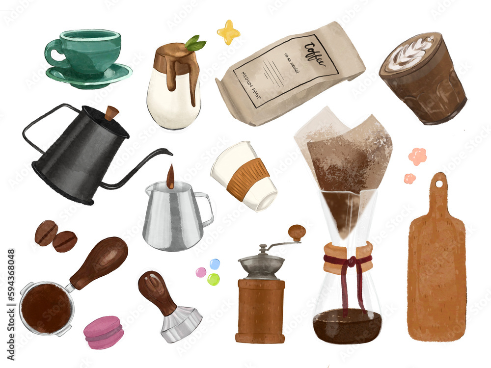 Coffee Shop set vector